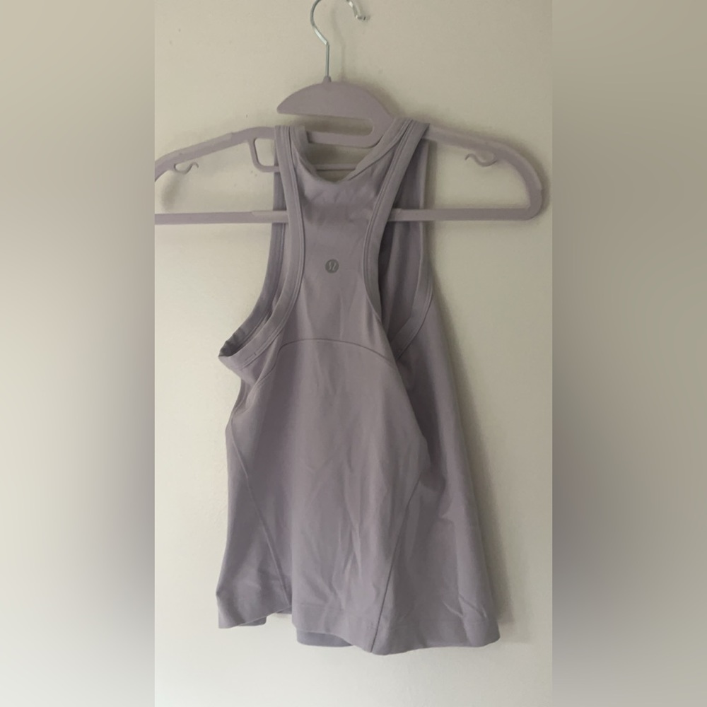 Size 2 Lululemon tank in color Lilac Smoke